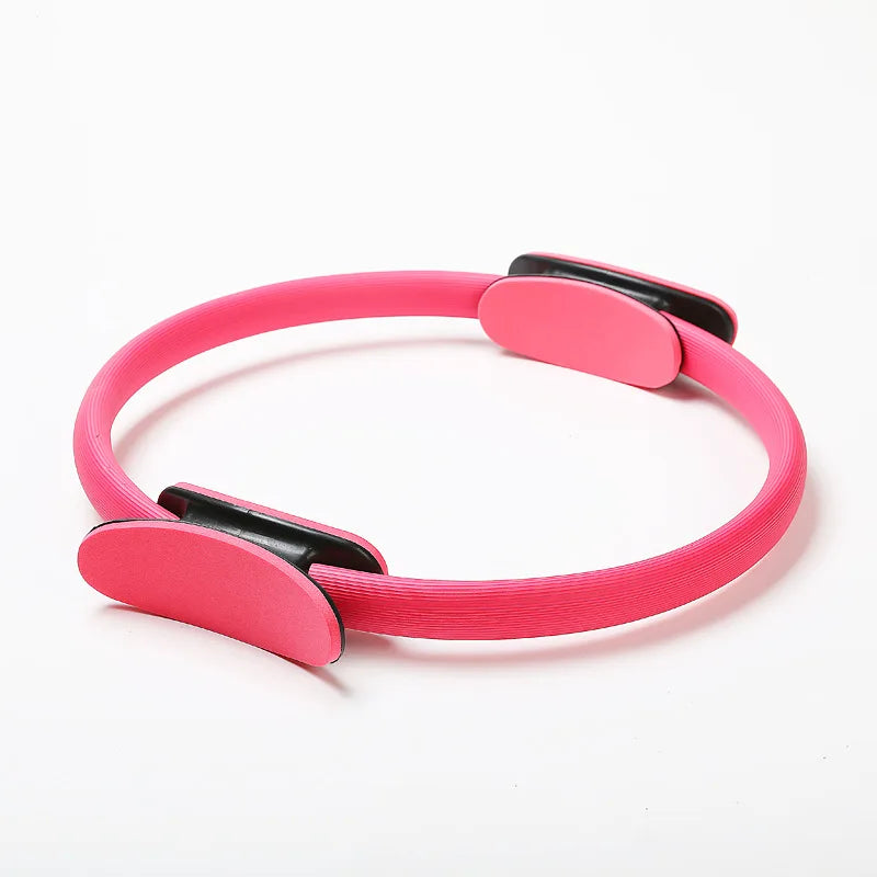 Yoga Fitness Ring Circle Pilates Women Girl Exercise Home Resistance Elasticity Yoga Gym Workout Pilates Ring Circle